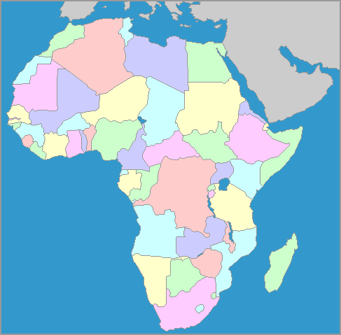 "Interactive Africa Maps" icon