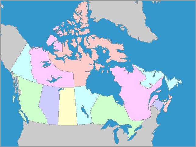 Interactive Map Of Canada