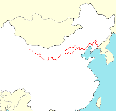 Map of the Great Wall