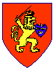 Make a medieval coat of arms, as pictured in this shield 