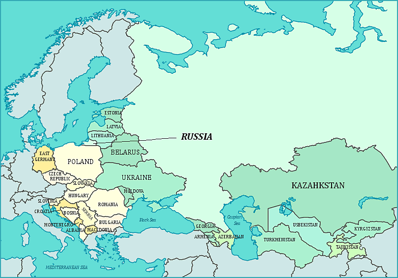 Soviet union countries