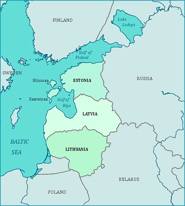 baltic  map