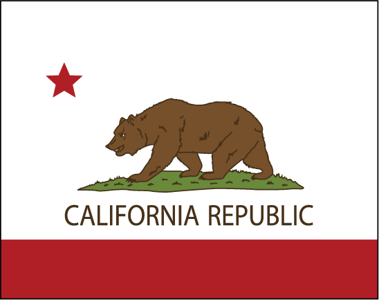 California state flag