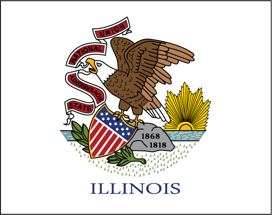 Illinois state flag