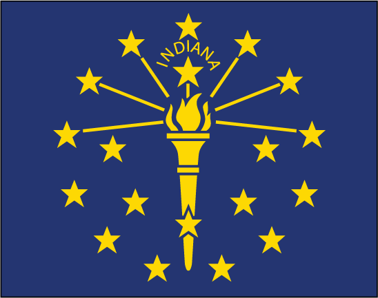 Indiana state flag