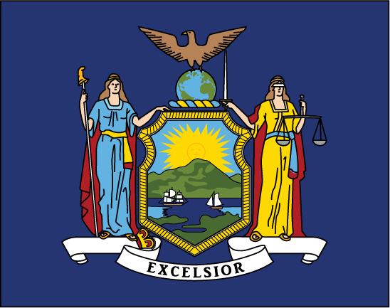 New York state flag