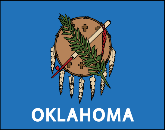 Oklahoma state flag