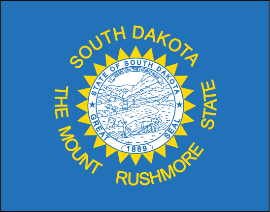 South Dakota state flag
