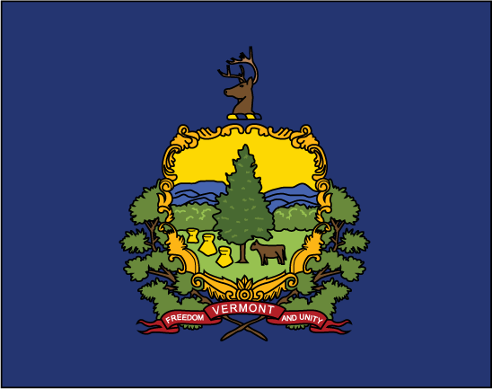 Vermont State Flag Printable